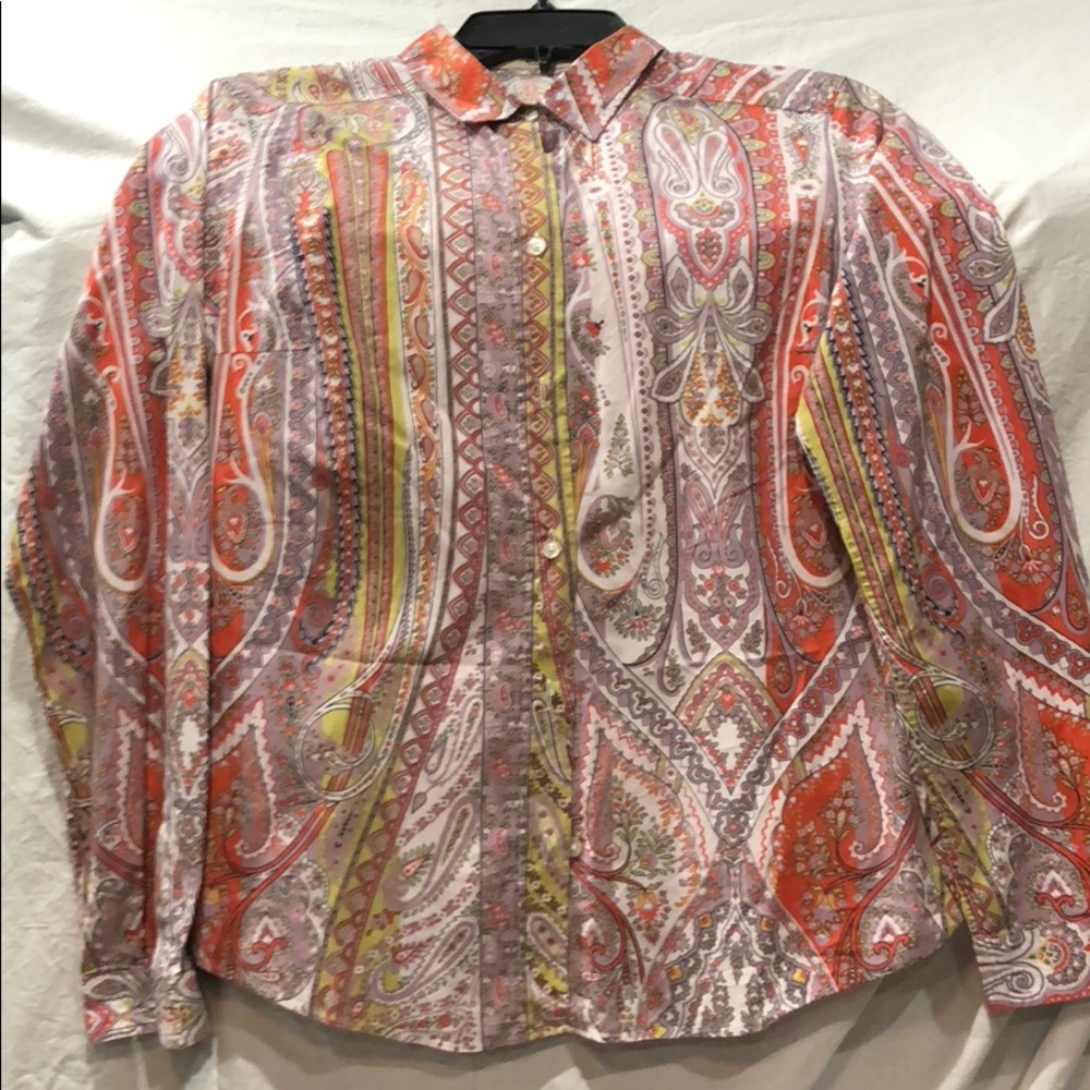 ETRO Womens Button Down shirt euro size 44
